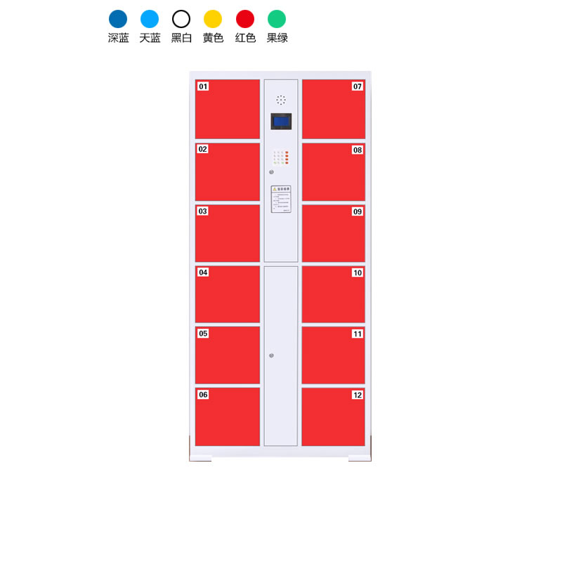 12門電子存包柜（自動(dòng)編碼型）